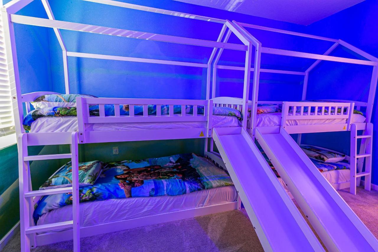 Luxury 12 Bedrooms Pool House 10 Min To Disney4630 Киссимми Экстерьер фото