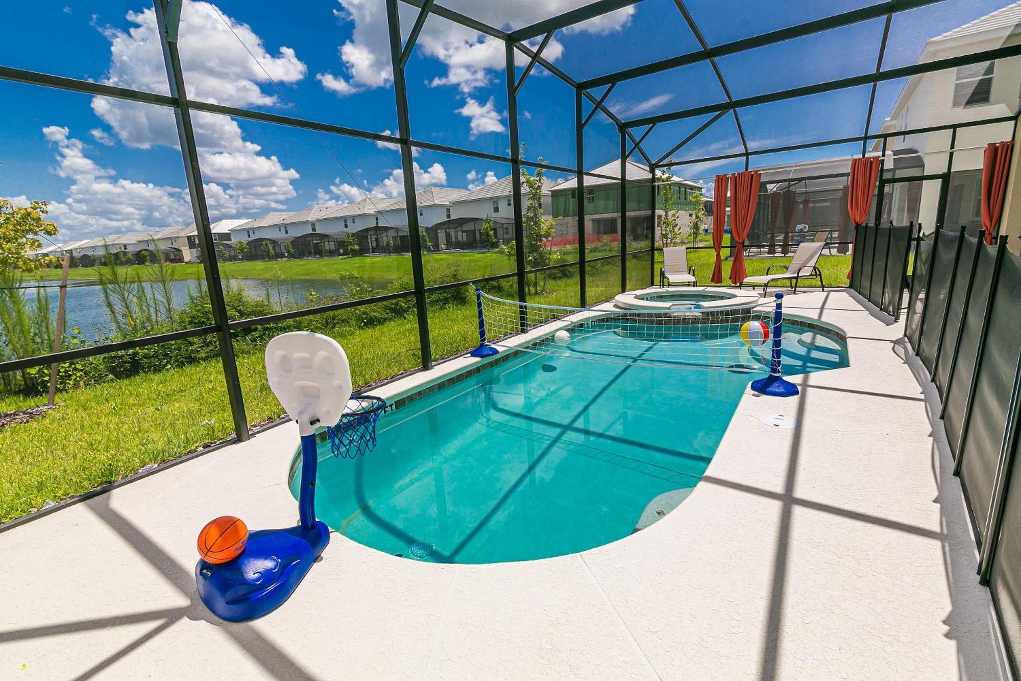 Luxury 12 Bedrooms Pool House 10 Min To Disney4630 Киссимми Экстерьер фото